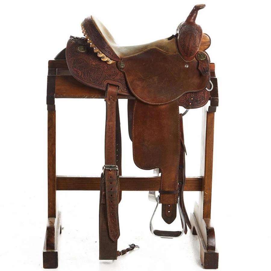 * Nrs Used 14In Cactus Barrel Saddle | Barrel Racing Saddles