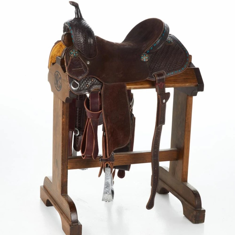 * Nrs Used 14In Jeff Smith Jackie Ganter Barrel Saddle | Barrel Racing Saddles