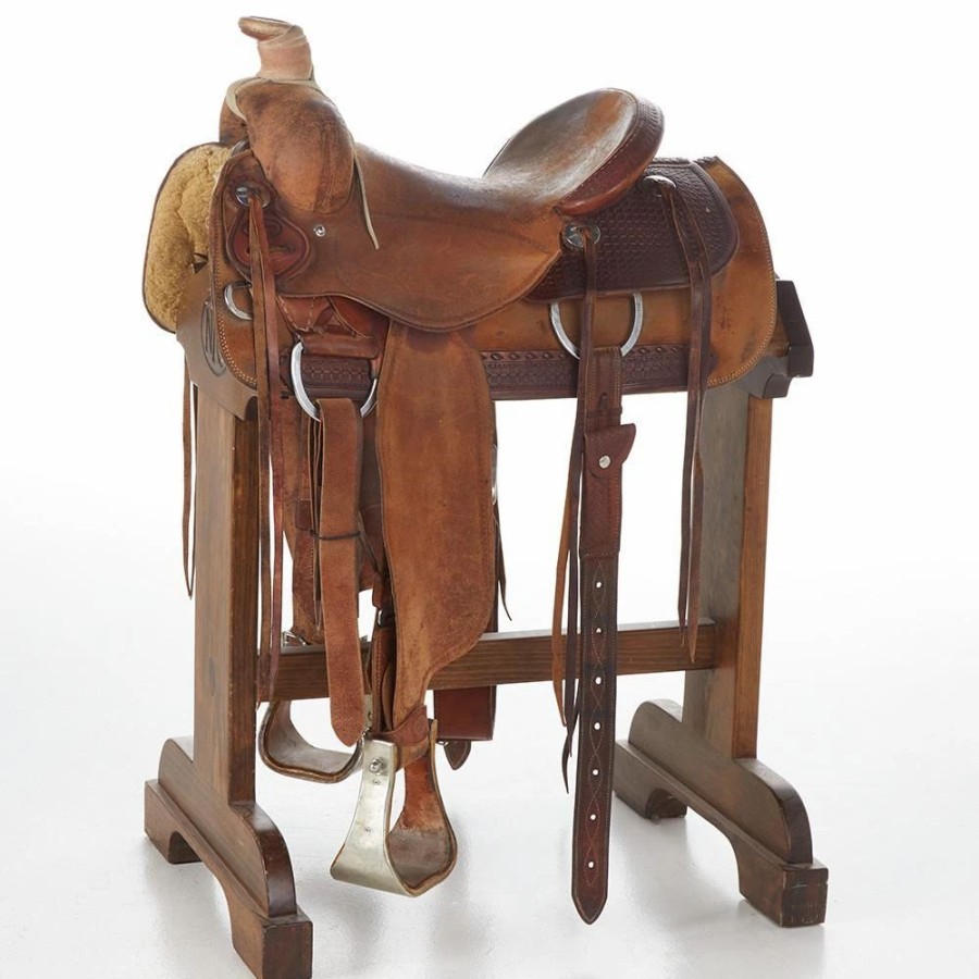 * Nrs Used 15In Cowboy Tack Ranch Roper | Ranch Saddles