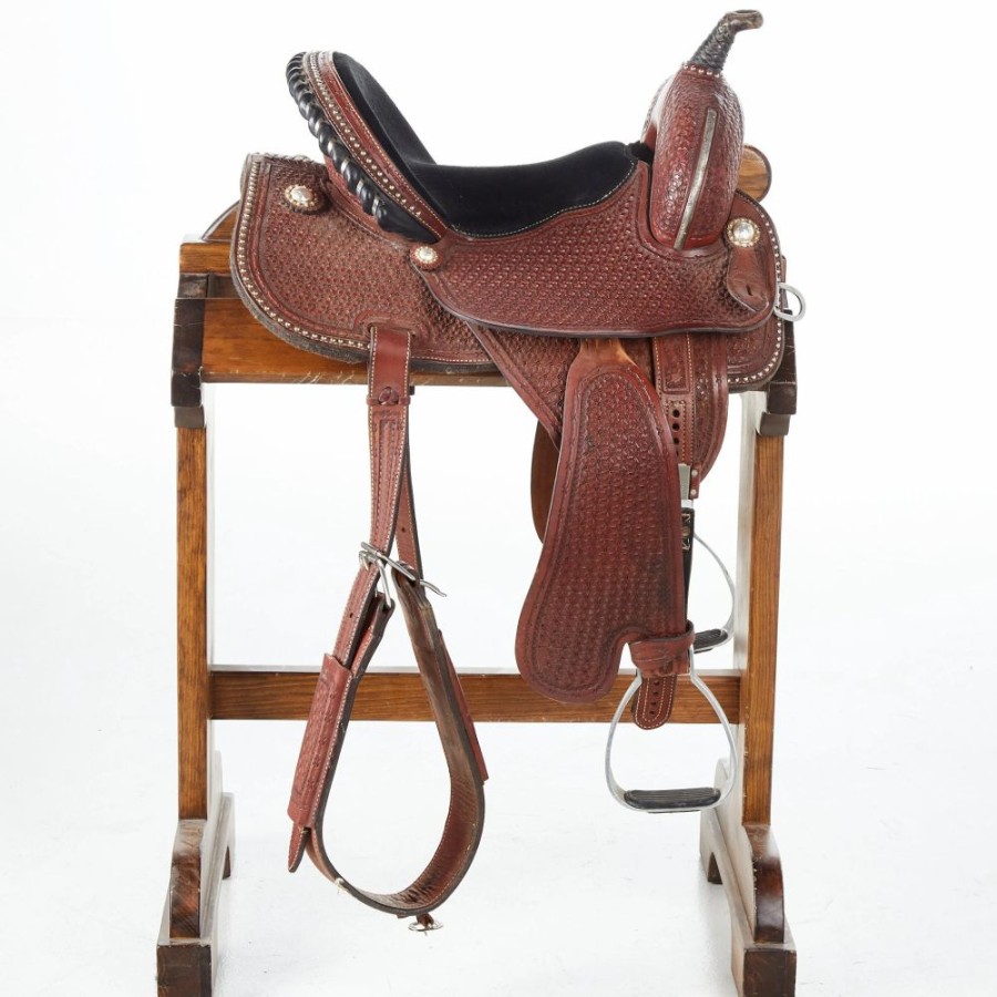 * Nrs Used 14.5In Panther Canyon Barrel Racer | Barrel Racing Saddles