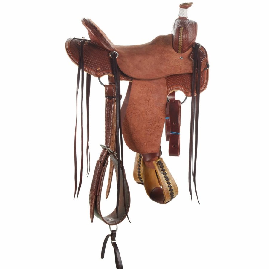 * Nrs 1/2 Breed Geometric Heavy Oil Strip Down Ranch Roper | Ranch Saddles