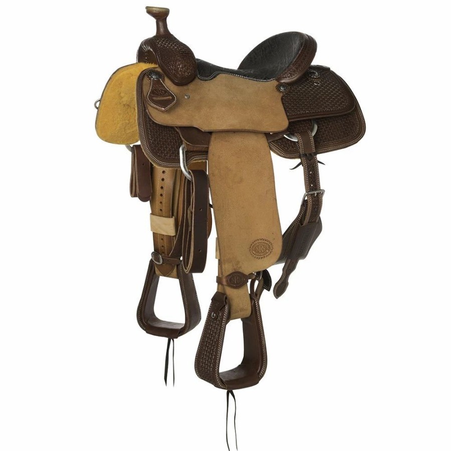 * Nrs Competitors Heavy Oil 1/2 Breed Windmill Team Roping Saddle | Roping Saddles