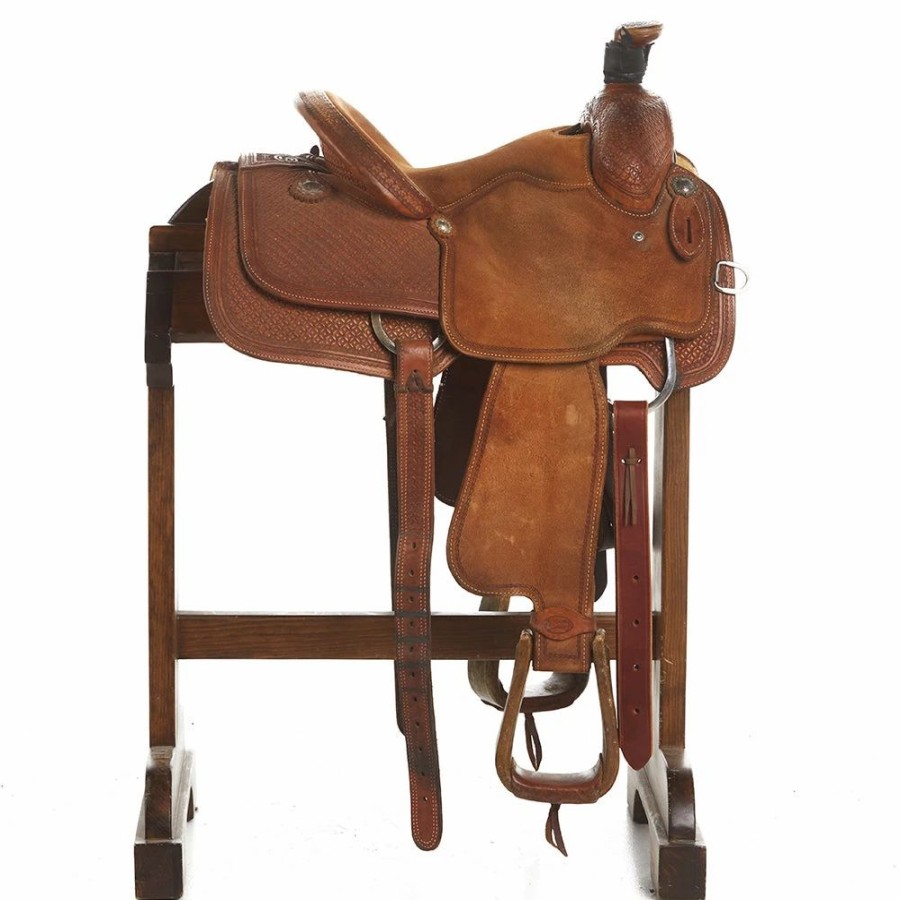 * Nrs Used 13.5In Cactus Team Roper | Roping Saddles