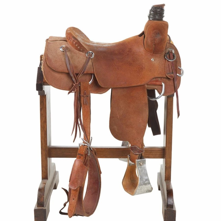 * Nrs Used 15.5In Robert Teskey Ranch Roper | Ranch Saddles