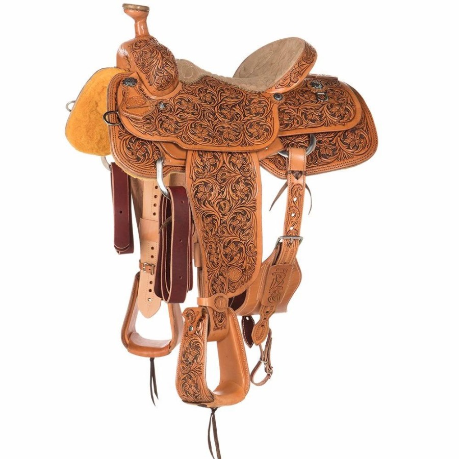 * Nrs Competitors Nrs Competitor Fully Tooled Mia Flower Team Roper | Roping Saddles