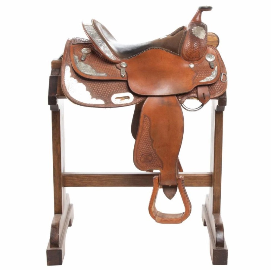 * Nrs Used 14.5In Billy Cook Show Saddle | Trail Saddles