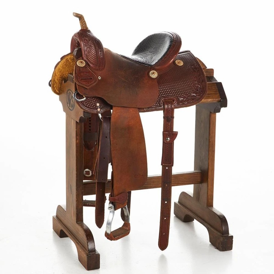 * Nrs Used 14In Trailer Ranch Barrel Saddle | Barrel Racing Saddles