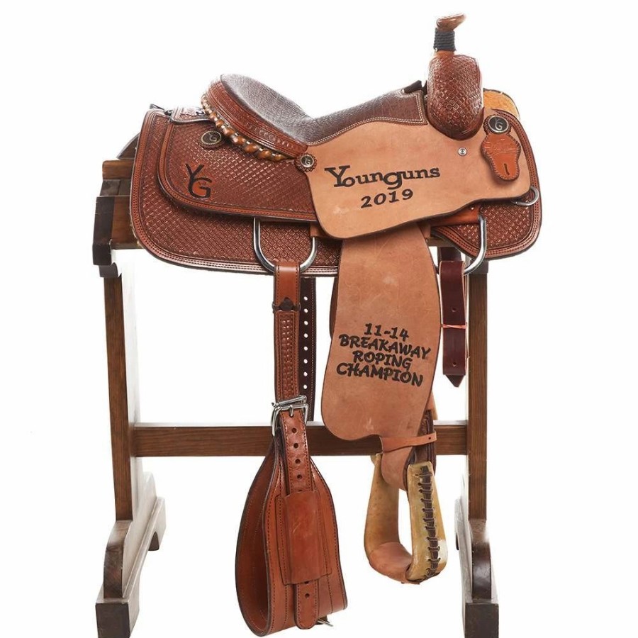 * Nrs Used 14.5In Scott Thomas Calf Roper | Roping Saddles